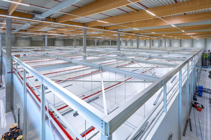 Distributiecentrum voor voedingsmiddelen in Leipzig